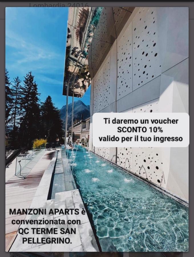 Manzoni Aparts San Pellegrino Terme Luaran gambar